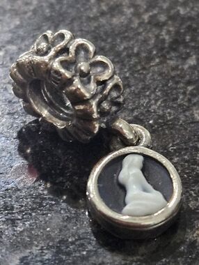 PANDORA Virgo Agate Dangle Charm